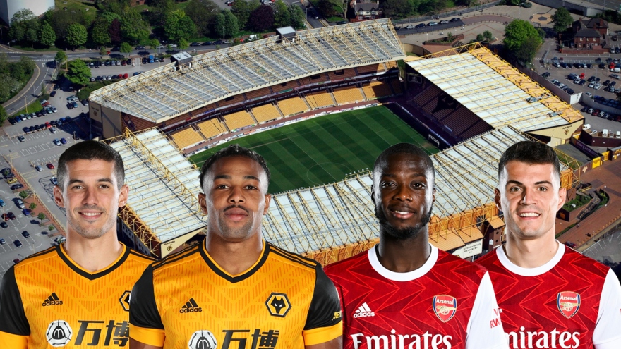 Dự đoán tỷ số, đội hình xuất phát trận Wolves - Arsenal